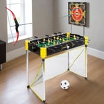 5 in 1 games Table football archery table tennis ice hockey goal scores