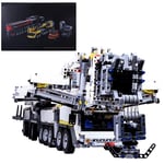 Leic Technic Liebherr LTM11200 Crane Model 7068Pcs 2.4G RC Multi-Channel Giant Crane Construction Model with 8 Motor Compatible with Lego