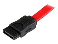 Startech.Com 18In 1 Port Sata To Esata Plate Adapter - External Sata Plate - 6Gbps Esata Port - Internal Sata To Esata Adapter - 18 Inch (Esataplt18in) - Sata Intern Till Extern Panel - Serial Ata 150/300/600 - Sata (Hona) Till Esata (Hane) - 45.72