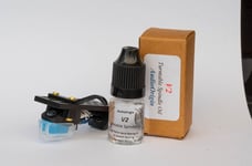 Black Headshell, AT cartridge, stylus for Kenwood KD3077, KD500, KD2100, KD1500