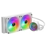 Kit Watercooling Gamdias Chione M3-240w Rgb (blanc)