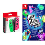 Joy-Con Pair Green/Pink (Nintendo Switch) & Just Dance 2022 (Nintendo Switch)