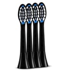 Silk'n SonicYou Refills Family Pack Regular Electric Toothbrush Heads Black 4 Pack