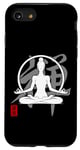 Coque pour iPhone SE (2020) / 7 / 8 Yoga Zen Japan Kanji Art Meditation Woman OM Mantra Chakra