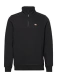 Oakport Quarter Zip Designers Sweat-shirts & Hoodies Sweat-shirts Black Dickies