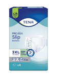 Tena Slip Bariatric Super, 3X-Large, Alt-i-ett bleie,.8 stk