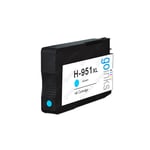 1 Cyan Ink Cartridge to replace HP 951C (HP951XL) non-OEM / Compatible