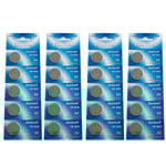 CR2032 20-pack Lithium batterier CR 2032 3V batteri