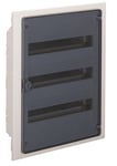Hager VF318TS Kapsling med transparent dörr 3 x 18 moduler