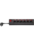 AC power strip with surge protection and switch 1.5