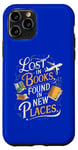 Coque pour iPhone 11 Pro Perdu dans des livres trouvés dans de nouveaux endroits, amateur et lecteur de voyages