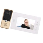 Wired Video Intercom System 7 Inch Smart Video Doorbell Camera W/ Monitor✈
