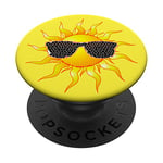 Summer Sun Pop Socket for Phone Cute PopSockets Sunglasses PopSockets Swappable PopGrip