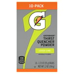 Gatorade Thirst Quencher Powder Lemon Lime 10-pack (350g)