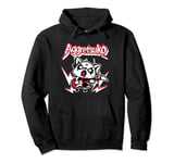 Aggretsuko Rage Mode Guitar Metal Pullover Hoodie