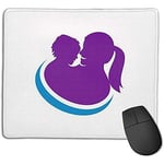 Maternal Love Pattern Non-Slip Mouse Pad Rectangle Game Mouse Pad Computer Notebook