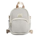 adidas Women's Airmesh Mini Backpack Bag, Alumina Beige, One Size
