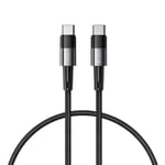 Tech-Protect USB-C till USB-C Kablar (25cm) Ultraboost - Svart