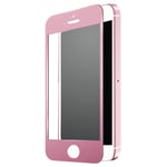 Protection d'écran en verre trempé (100% de surface couverte) pour iPhone 5/5s/SE, Or rose - Neuf