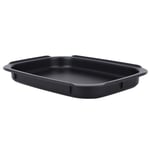 (Flat Tray )Multifunction Kitchen Non-Stick Barbecue Griddle Plate Grill Baki AS
