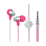 Lux-Case Wallytech Whf-116 (rosa/silver) Headset Med Mikrofon