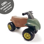 Dantoy GREEN BEAN - ATV Scooter - 100% genbrugsplast - Fra 2 år.