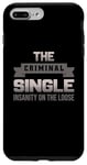 Coque pour iPhone 7 Plus/8 Plus Funny Criminal Single Design - La folie à pied libre