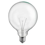 Globlampa Klar 95mm 40W E27