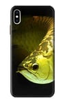 Gold Arowana Fish Case Cover For iPhone XS Max