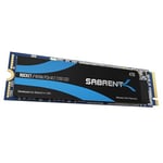 SABRENT M.2 NVMe SSD 4To Interne Solid State 3450Mo/s Lecture, PCIe 3.0 X4 2280, Disque Dur Interne Haute Performance, Compatible avec PC, NUCs Laptops und desktops (SB-ROCKET-4TB)