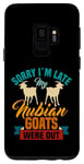 Coque pour Galaxy S9 Nubian Goat Whisperer Peluche chèvre nubienne