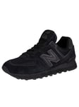 New Balance574 Core Suede Trainers - Black