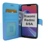 New Standcase Wallet Xiaomi Redmi 8/8A (Ljusblå)