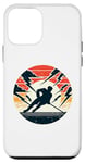 Coque pour iPhone 12 mini Retro Hockey Player Ice Hockey Field Hockey