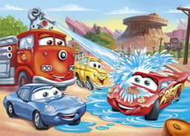 Clementoni - Puzzle pour enfant - The shower Cars Maxi - 24 pièces