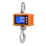 Digital hängvåg, 1000 kg kapacitet, LCD-bakgrundsbelysning,1st