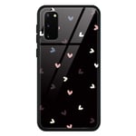 ZhuoFan Coque Huawei P30 Pro, Series 9H Verre TREMPE Cas Design Motif Antichoc Protector Case [Anti-Rayures] [Soft Bumper] Tempered Skin Fundas for Huawei P30Pro 6.47, Cover Les Amoureux