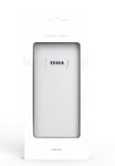 TESLA Power Bank Phone Charger WHITE - 4000mAh - Qi Apple iPhone Samsung Android