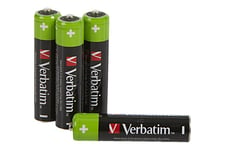 Verbatim Premium batteri - 4 x AAA / HR03 - NiMH