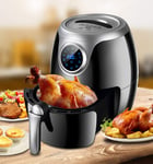 JFSKD Air Fryer, Electric Fryer, Non Stick Pan, 30 Minute Timer And Adjustable Temperature Control, Detachable Easy Clean, 1800 W, 8 Litre