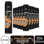 Lynx XXL Body Spray 48-H High Definition Fragrance Deodorant for Men 250ml, 30pk
