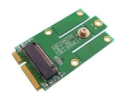 KALEA-INFORMATIQUE Adaptateur M2 vers MiniPCIe pour Carte WiFi ou Bluetooth, Compatible Intel 7260NGW