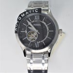 Fossil BQ2648 Fenmore Automatic Stainless Steel Black Dial Classic Men's Watch