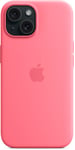 Apple Silikonskal Med Magsafe Iphone 15 Rosa