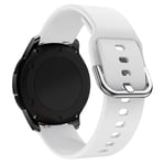 MDLIX GHD ATJ 22mm For Huawei Watch GT2e/GT/GT2 46MM Color Buckle Silicone Watchband(Black) (Color : White)