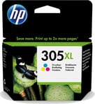 Original HP 305XL Ink Cartridge for Deskjet - Tri-Color HP Envy 6015, 6010, 6012