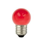 Toplux LED klot röd E27 2W 