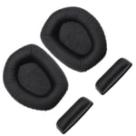 1 Pair Earpads & 2PCS Headband Pads for Sennheiser HDR165 HDR175 HDR185 RS185