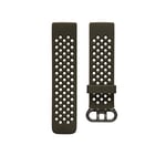 Fitbit, Evergreen,Small Charge 4,Sport Band, Unisex-Adult