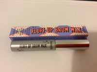 BENEFIT FLUFF UP BROW WAX   - 1.5ML - TRAVEL SIZE - NEW & BOXED